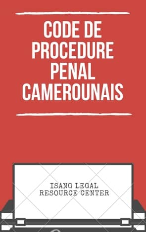 code de procédure pénale camerounais