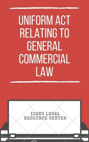 OHADA General Commercial Law